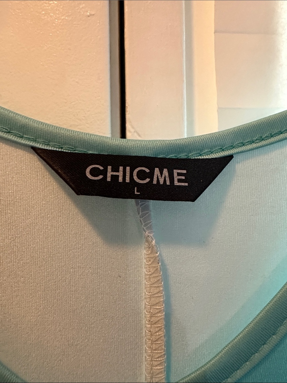 Chicme Aqua Floral Ombre Maxi Dress - Picture 3 of 3